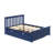 Boling Full Solid Wood Platform Bed with Trundle-879738908-810749528