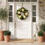 25'' Grapevine Wreath With Hydrangea And Pampas