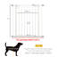 Pressure Mounted Pet Gate With Door-94282343-94282345