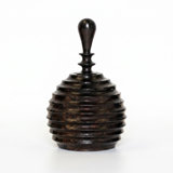 Ebony Wood Collection Wood Jar