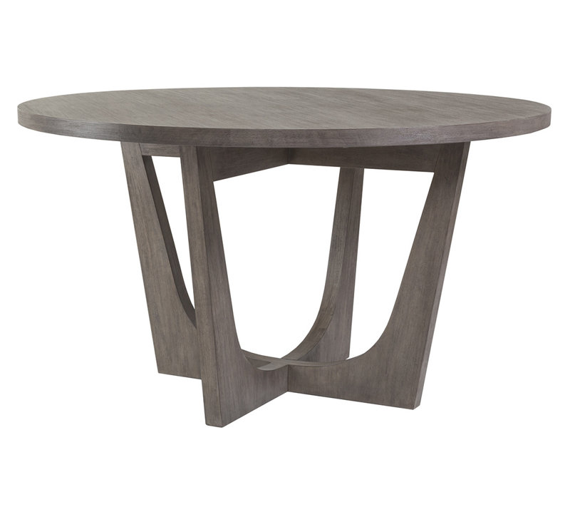 3 - Piece Solid Wood Dining Table Set, Grigio