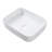 20x15 Inch White Ceramic Rectangular Bathroom Sink