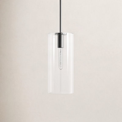 Keaz Single Light Glass Dimmable Pendant