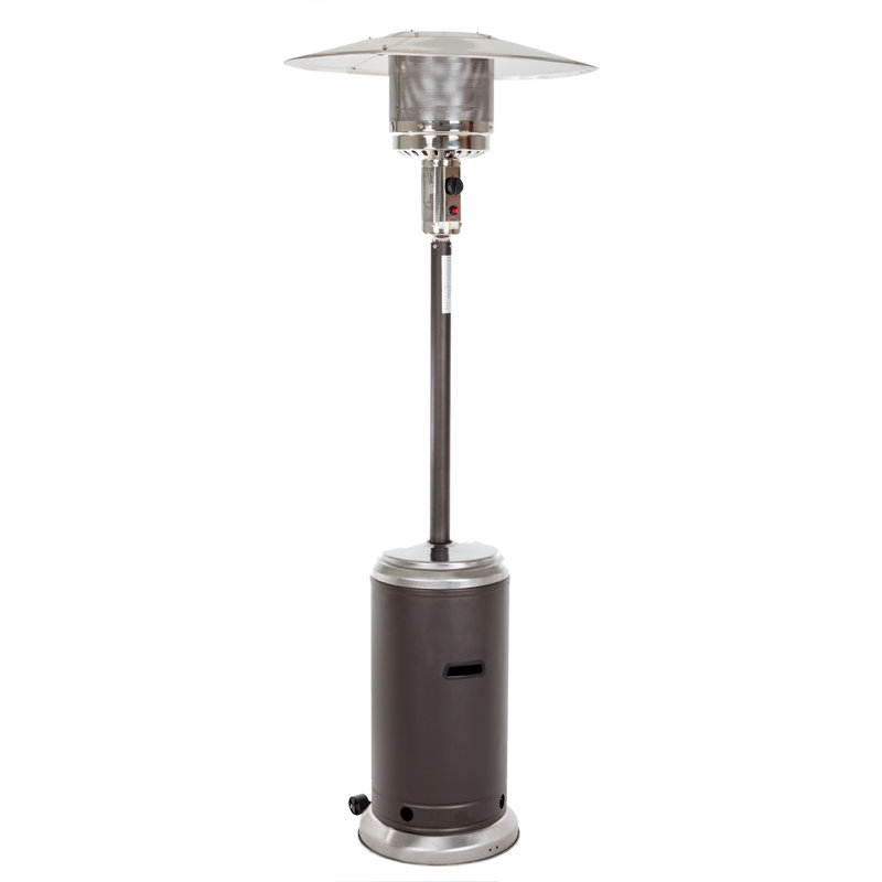 44000 Propane Standing Patio Heater, Mocha