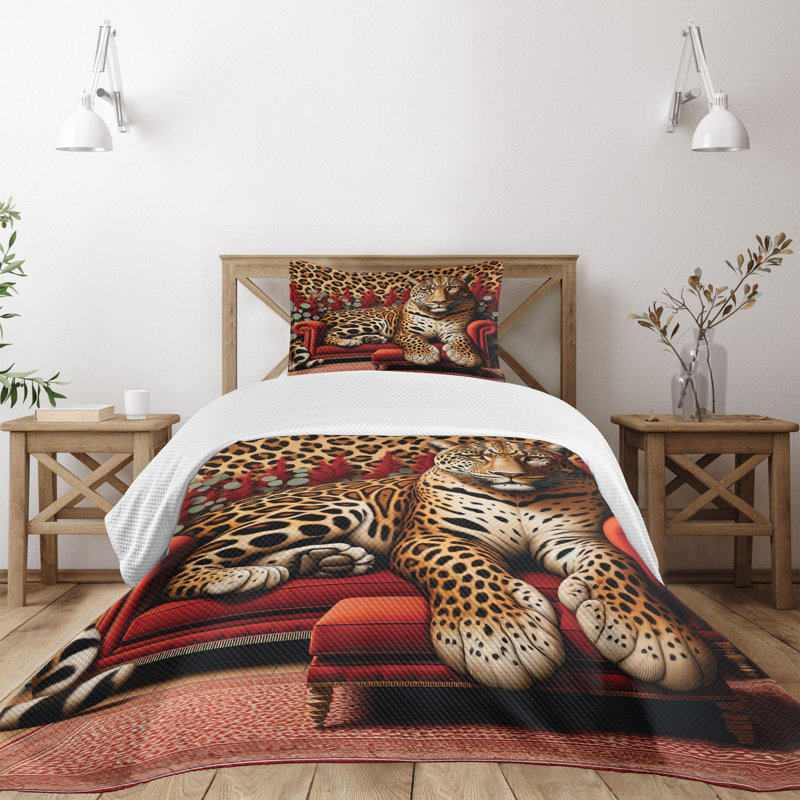 Polyester Coverlet, Twin Coverlet / Bedspread + 1 Standard Sham