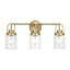 Anders Bathroom Bedroom Wall Fixture With Clear Shade-1306677849-1306677845-1306677846