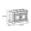 Banc de rangement pour chaussures 27,6 po