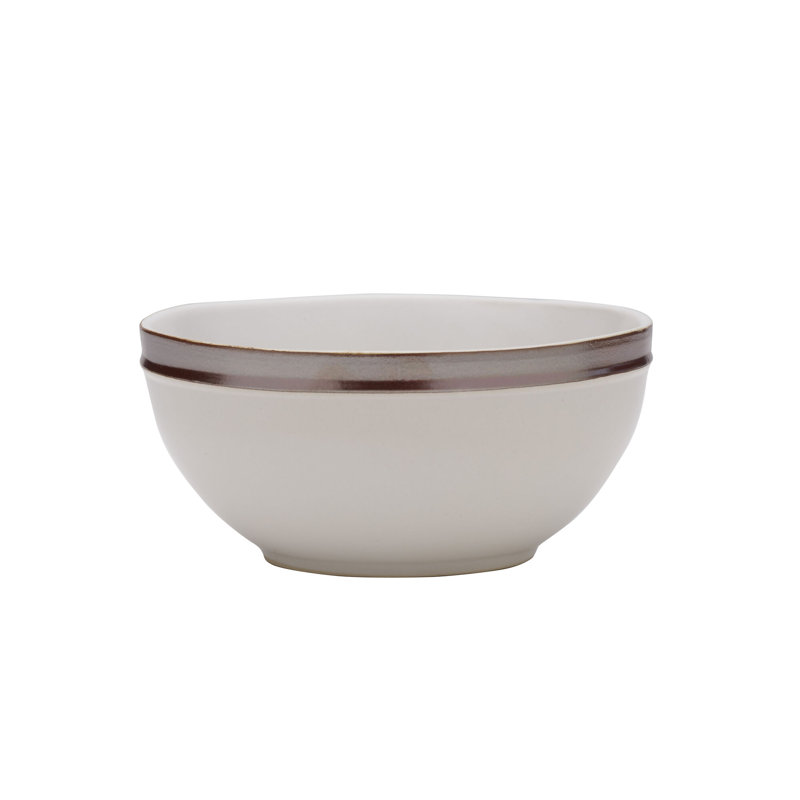 Miller 12-Piece Stoneware Dinnerware Set, Service for 4, White