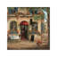 Centro Piazza Cafe by Ruane Manning - Wrapped Canvas Painting-279435560