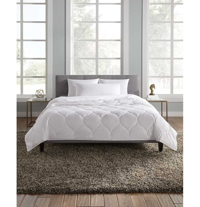 Arcadia Microfiber All Season Down Alternative Comforter, Full/Queen, Heavy