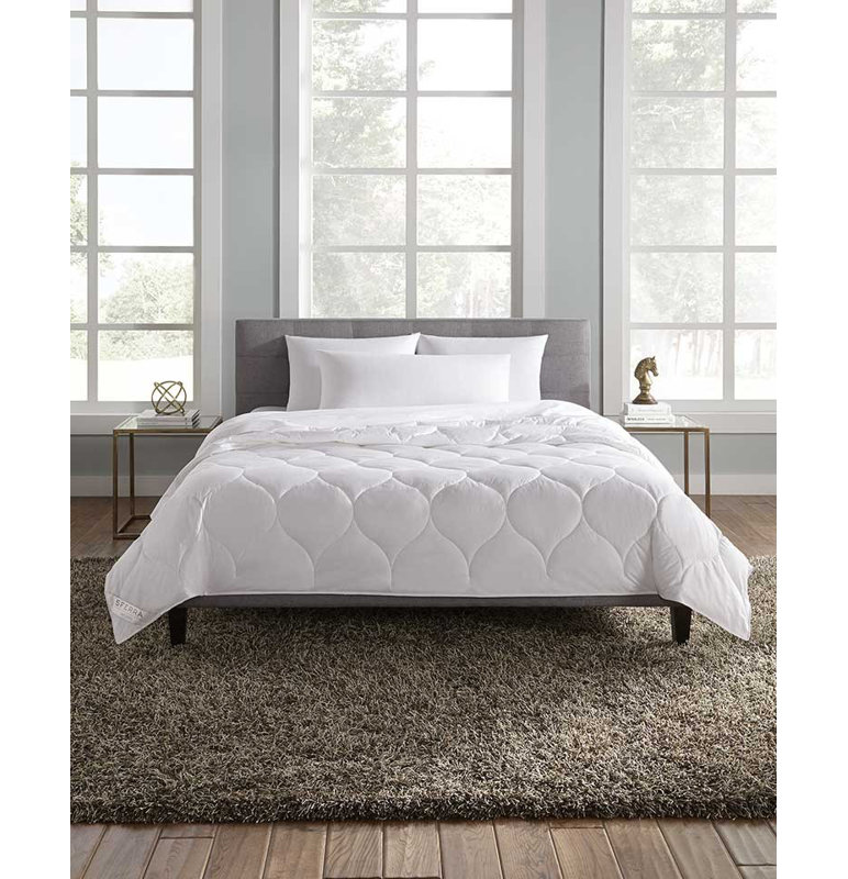Arcadia Microfiber All Season Down Alternative Comforter, Full/Queen, Heavy