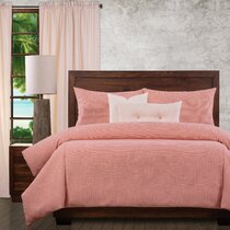Siscovers Breakfast In Bed Luxury Pink Velvet Supreme Duvet Cover and  Insert Set King 