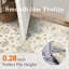Tapis lavable à motif floral moderne avec envers antidérapant Samuel-1135344146