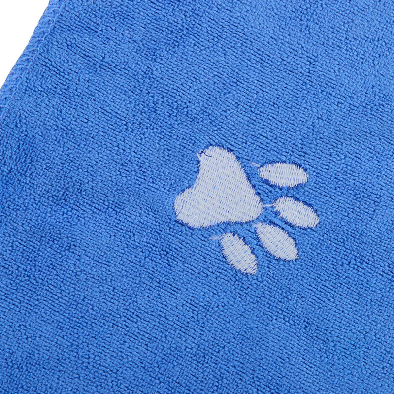 100cm W x 50cm D Polyester Foldable Cat Dog Wash Kits Grooming Towel (Set of 2)