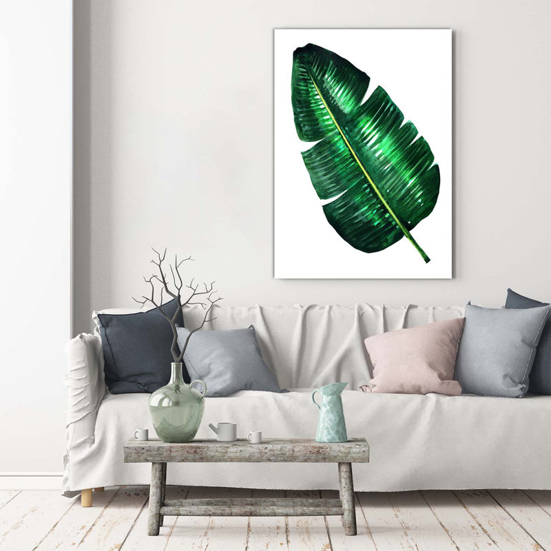 Banana Leaf - Wrapped Canvas Print