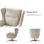 Fauteuil à oreilles Arcana-1333876166
