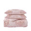 Rambling Rose Pink Reversible 3 Piece Duvet Cover Set-63310889