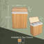 Bamboo Laundry Room Organiser-98194755