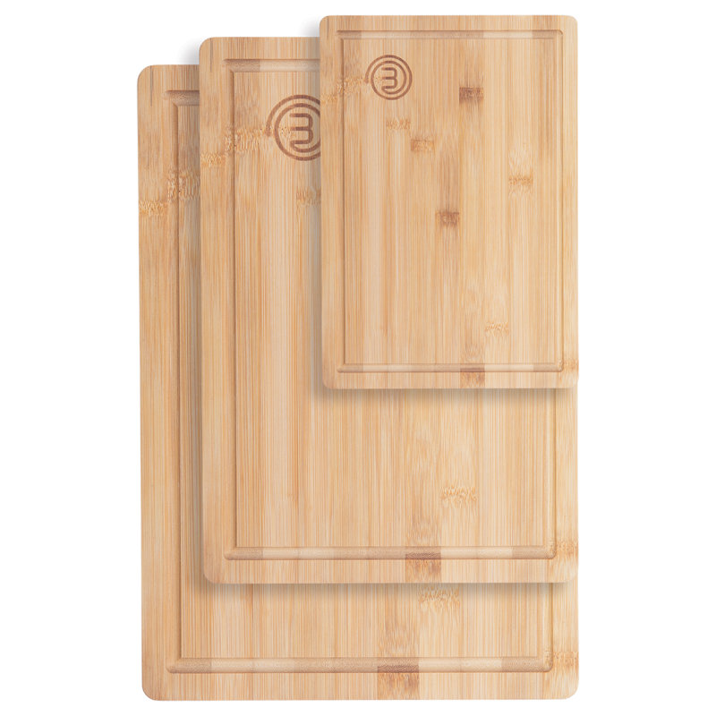 Masterchef® 3-Piece Bamboo Cutting Board Set