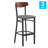 Everlena Commercial Metal Barstool with Wood Seat and Boomerang Back-1813065948-1813065949