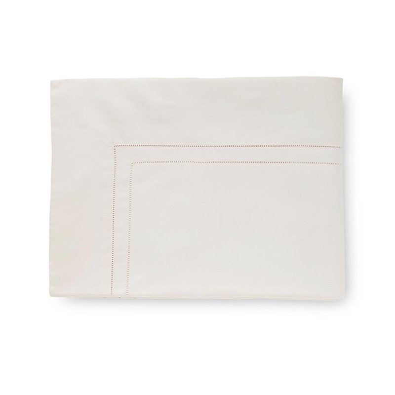 Finna Percale Flat Sheet, Ivory, King Flat Sheet