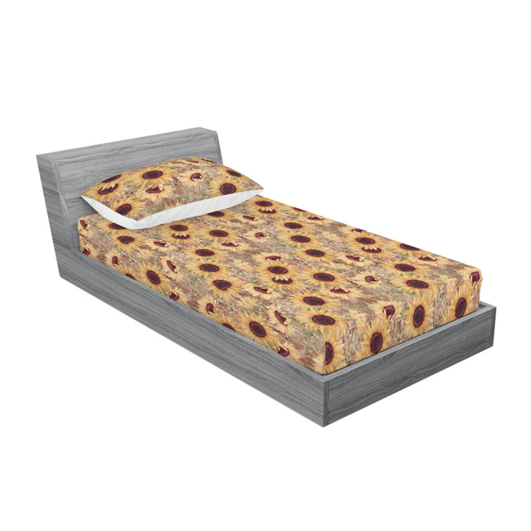 Drap-housse et taies décoratives 3 pièces Ambesonne