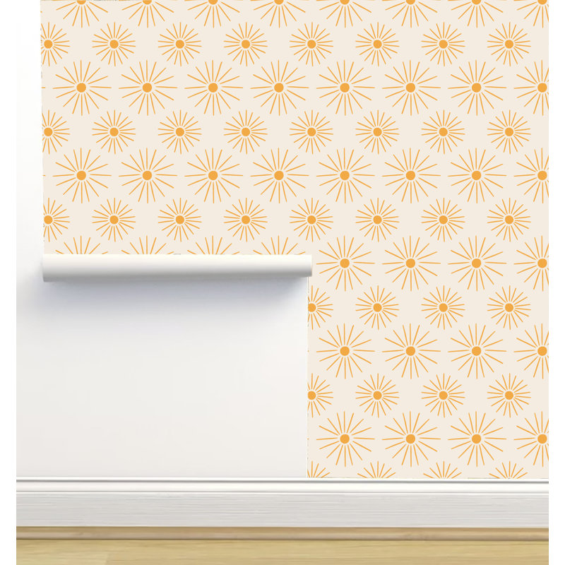 Rouleau de papier peint texturé L 12 pi x l 2 po Erin Kendal Designs