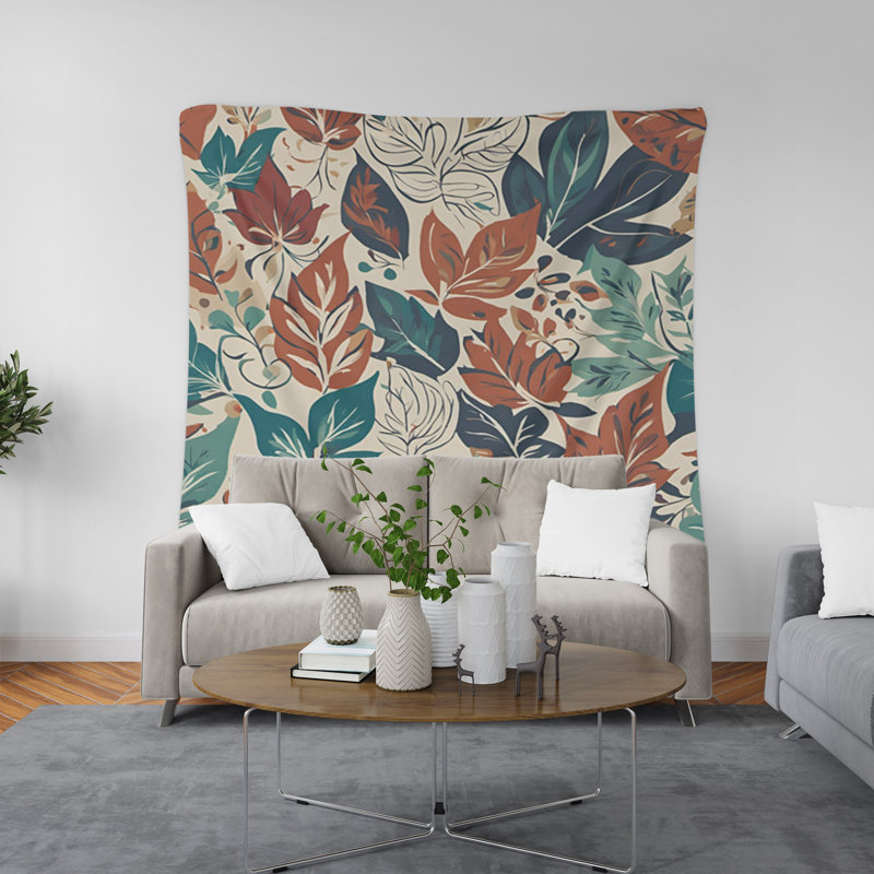 Tapisserie murale, H 88 po x l 104 po