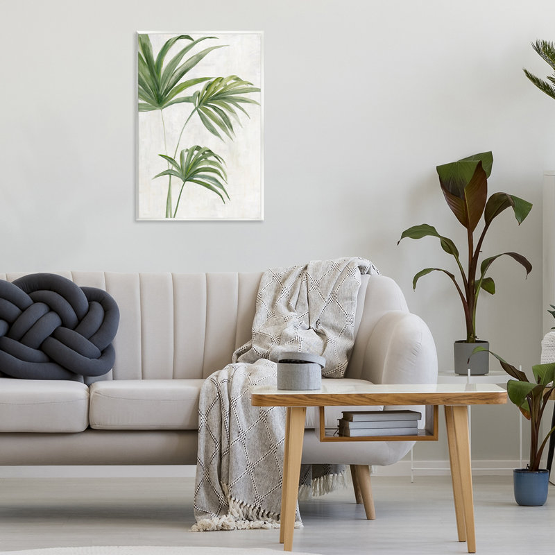Plaque murale Calm Tropical Breeze, design par Hannah Dawson, H 19 po x l 13 po