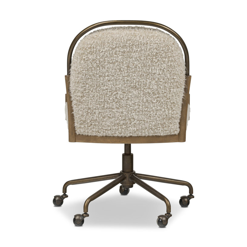 Demi Swivel Office Chair, Ivan Stone