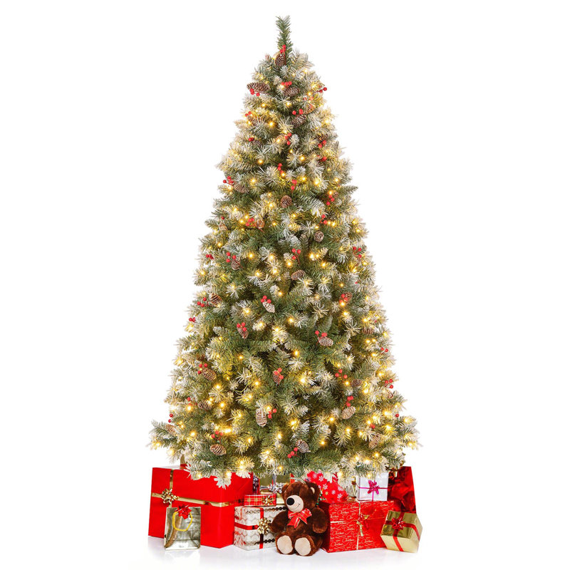 Lighted Christmas Tree, 6.5'