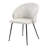 Set of 2 Mustard Velvet Chairs w/ Black Metal Legs, 250LBS Capacity, Modern Dining/Accent Seating-476225158