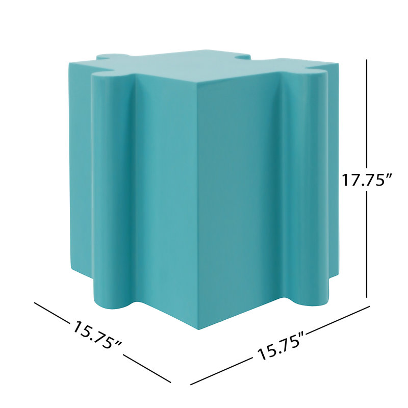 Ensemble de table modulaire polyvalent - Mgo durable, multi-usage intérieur / extérieur et facile d'entretien, Bleu clair