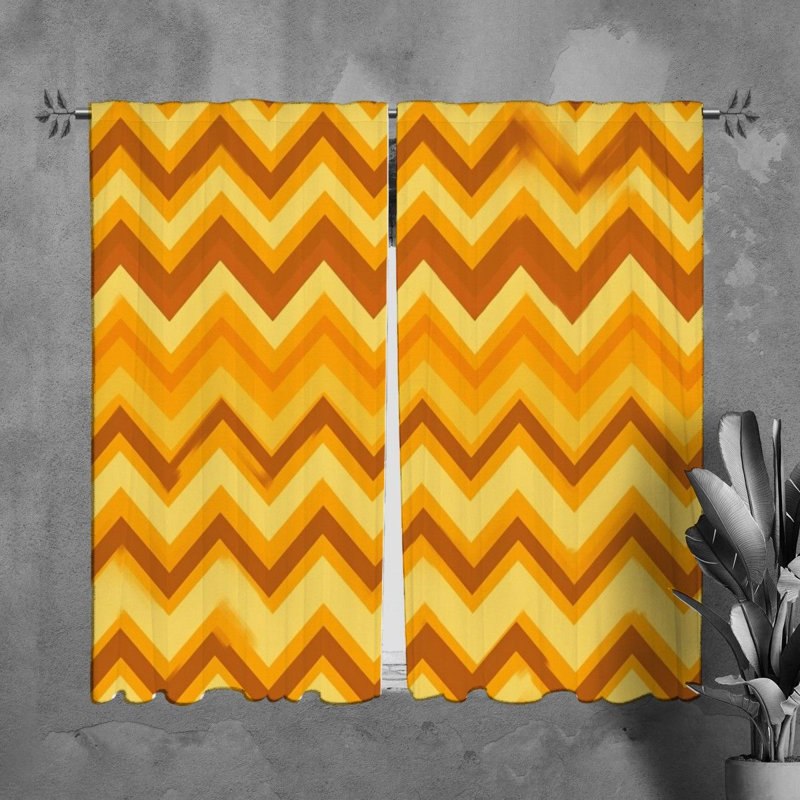 Paire de rideaux obscurcissant en polyester Princton, L 40 po x L 61 po