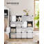 16 Pair Stackable Shoe Storage Cabinet-1109271792