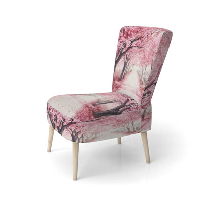 Chaise rembourrée Tree Cherry Blossom - Chaise d'appoint Blossom Tree Lane