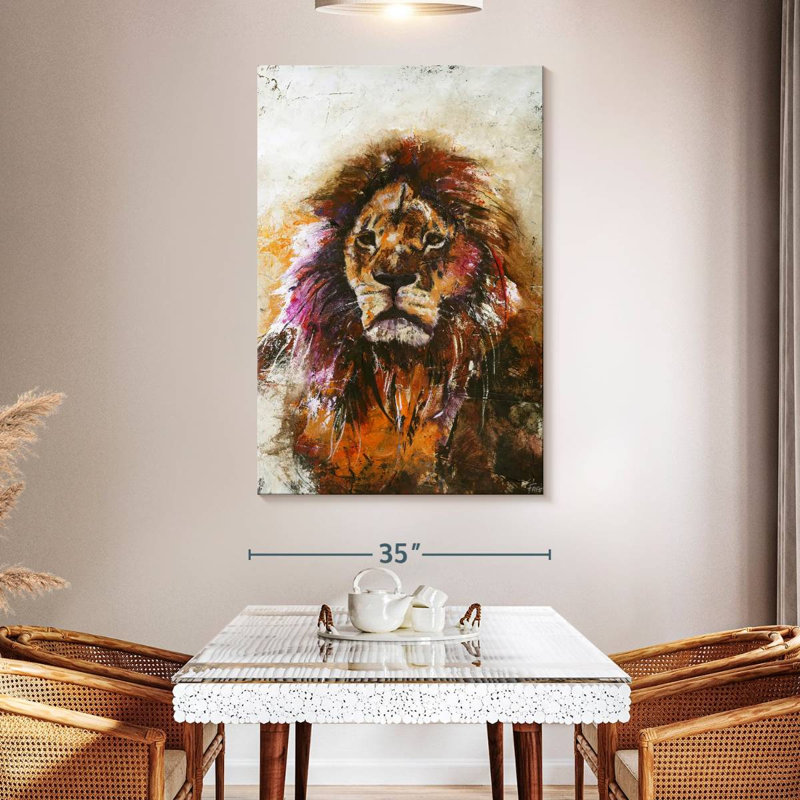 Brampt Tiger Vision, 51" H x 34" W