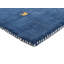 Handwoven Wool Gabbeh Uni Blue Rug-60831818