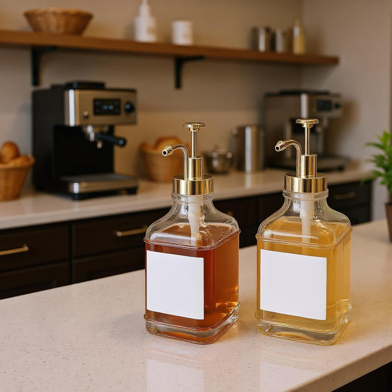 Distributeur de sirop de café 4 pièces