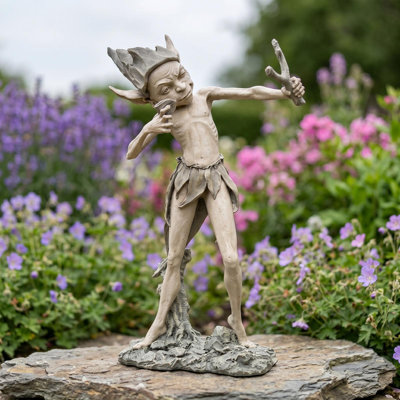 Garden Pixies Fantasy & Sci-Fi Fairies Weather Resistant UV Resistant Polyresin Garden Statue
