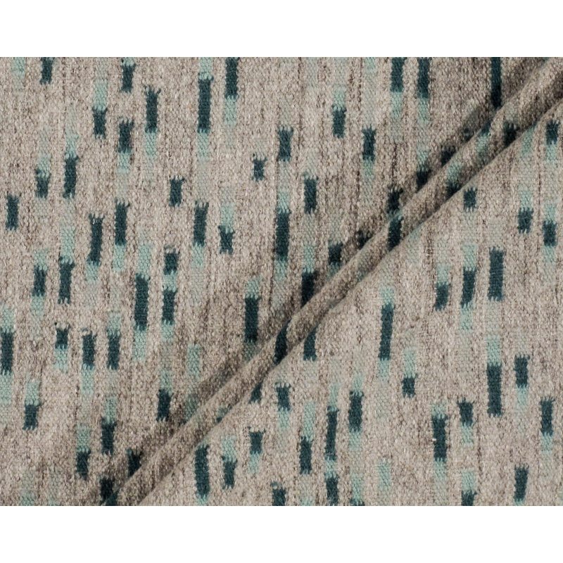 Polka Dots Area Rug in Aqua/Green