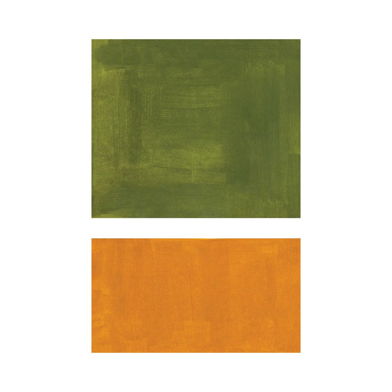 Olive Ochre Rothko Remake by EnShape - Wrapped Canvas Print, 66.04 cm H x 45.72 cm W x 3.175 cm D