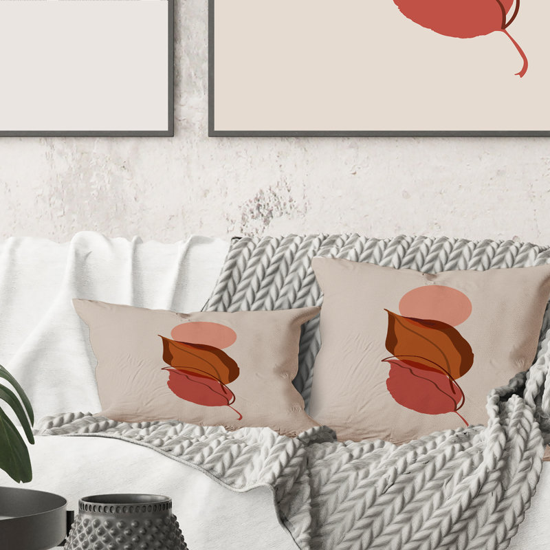 Abstract Throw Pillow