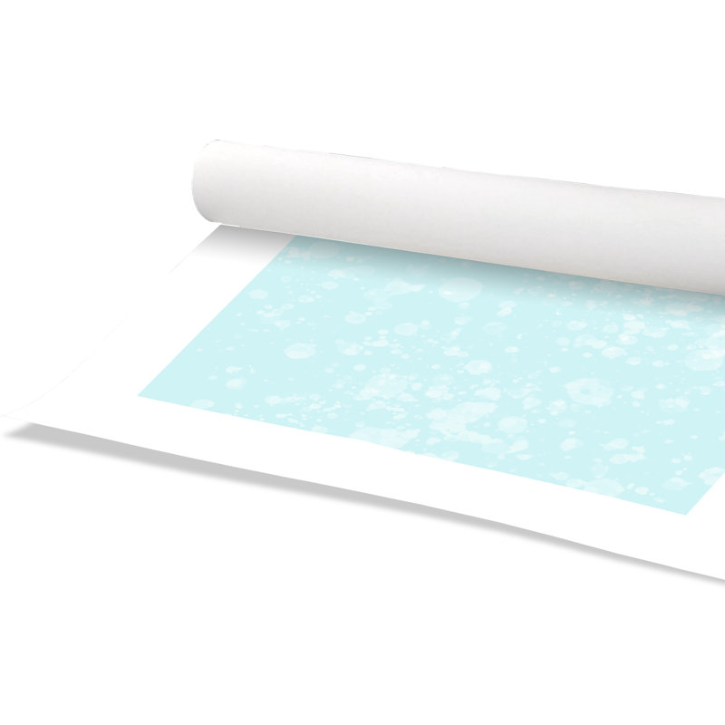 Impression sur papier de bulles fantaisistes, H 10 po x l 8 po x P 1 po, Papier