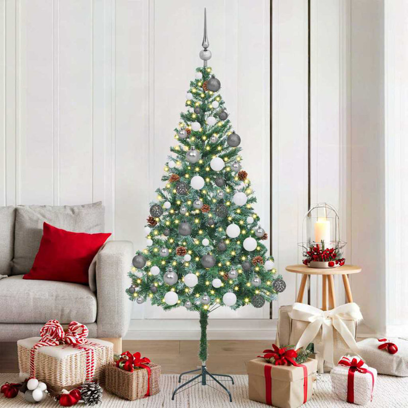 5.91' H Lighted Artificial Christmas Tree