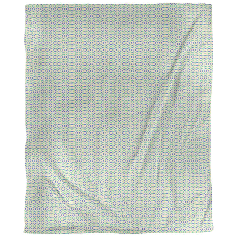 Housse de couette Katelyn Elizabeth, Housse de couette pour grand lit, Microfibre, Vert marin foncé / bleu foncé