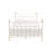Comet White Finish Full Bed-1889626333