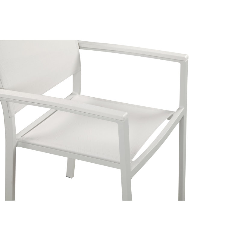 Aynura 11 Piece Patio Dining Set, White