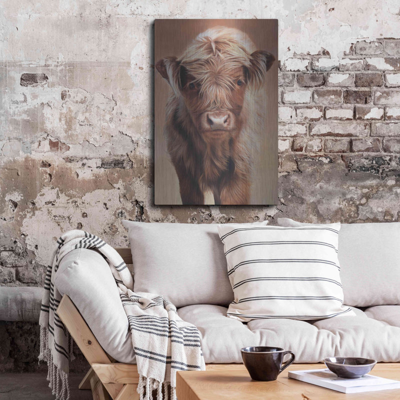 "Angus" par Sam Dolman, H 36 po x l 24 po