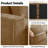 Boneless 6-Seat Modular L Shape Velvet Sectional Boneless Sofa, No Assembly Required with French Edge Piping-52453216